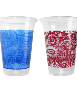 Alternative view of Mundspülbecher Style, Paisley-Muster, 1000 Stück