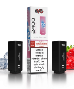 Alternative view of IVG 2400 | Strawberry Ice | Liquid Pod | 20mg | 2er Pack
