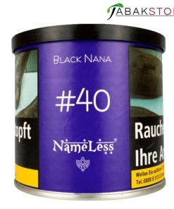 Alternative view of Nameless Shisha Tabak | #40 Black Nana | 200g | 26,90 Euro